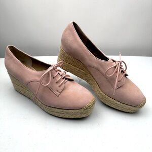 NWOT Bettye Muller Concept Women's Regina Espadrille Derby Platform